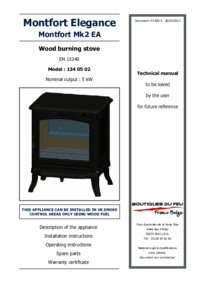 Zobrazit dokument Montfort Elegance 134 05 02 Provozní pokyny